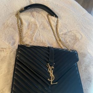 Black handbag